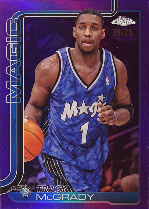 Tracy McGrady trading card