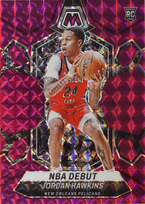 Jordan Hawkins trading card