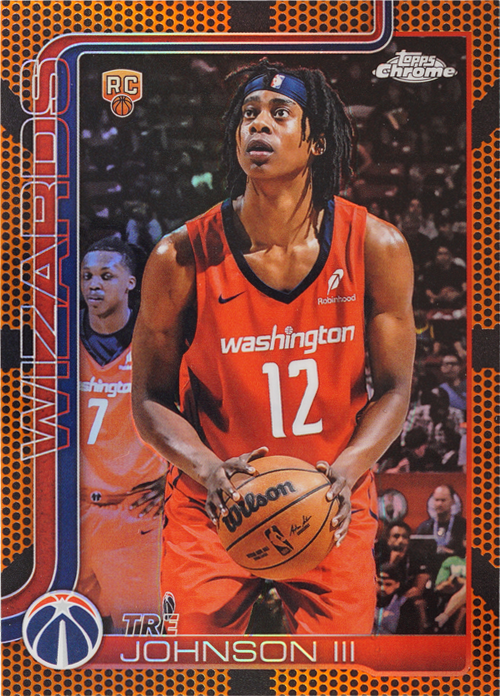 Tre Johnson III trading card