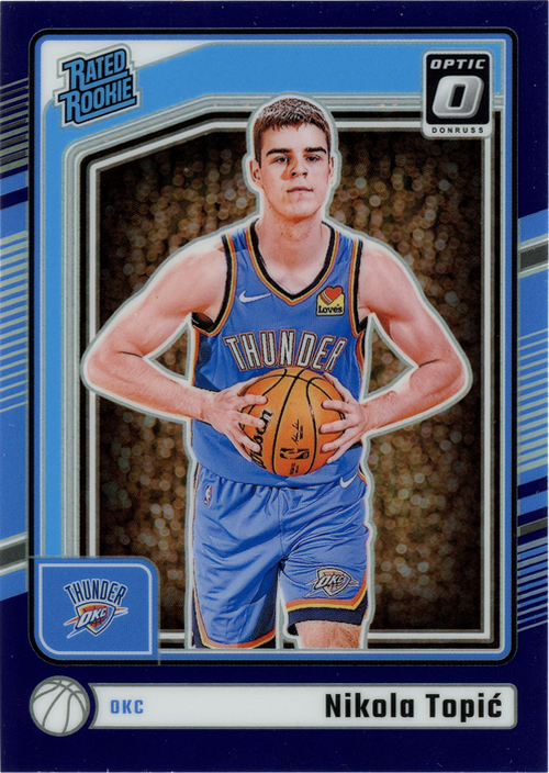 Nikola Topic trading card