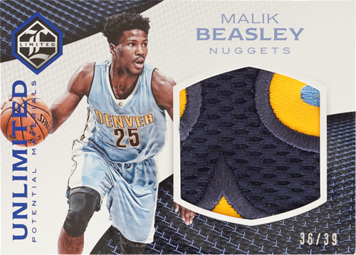 Malik Beasley trading card