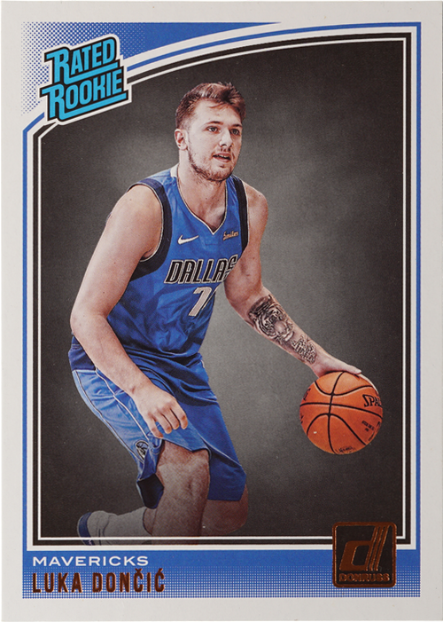 Luka Doncic trading card
