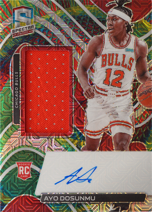 Ayo Dosunmu trading card