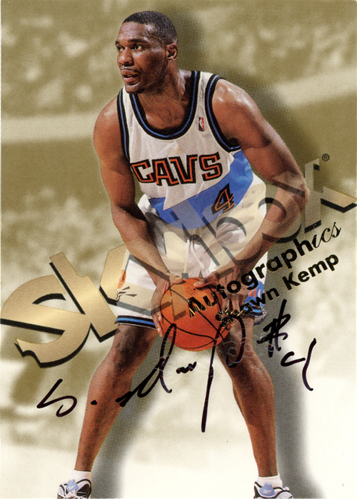 Shawn Kemp trading card