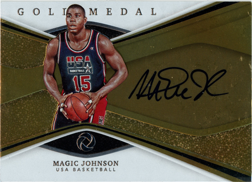 Magic Johnson trading card