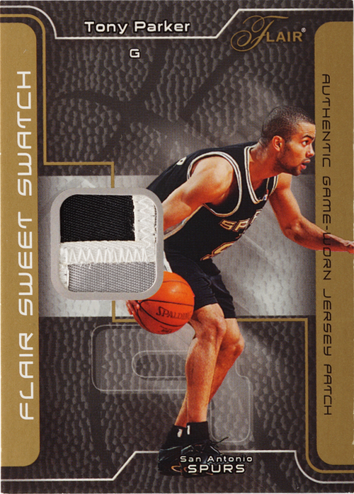 Tony Parker trading card