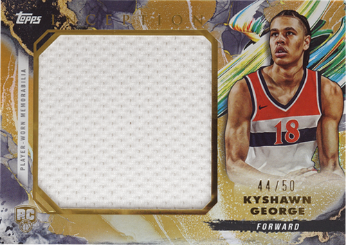 Kyshawn George trading card