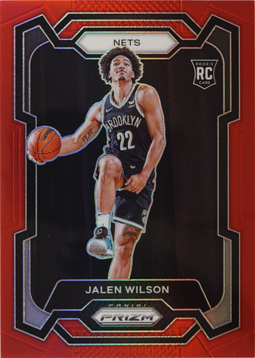 Jalen Wilson trading card