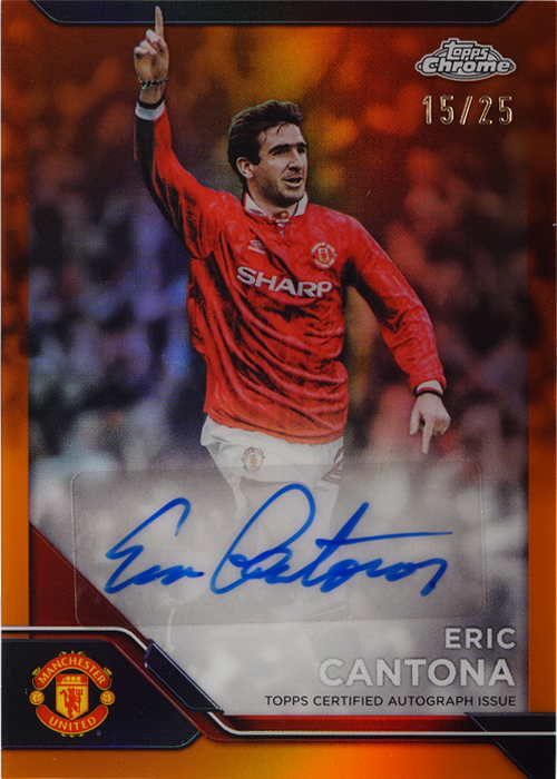 Eric Cantona trading card