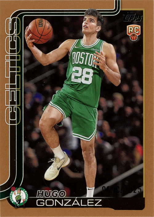 Hugo Gonzalez trading card