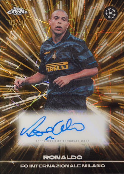 Ronaldo trading card