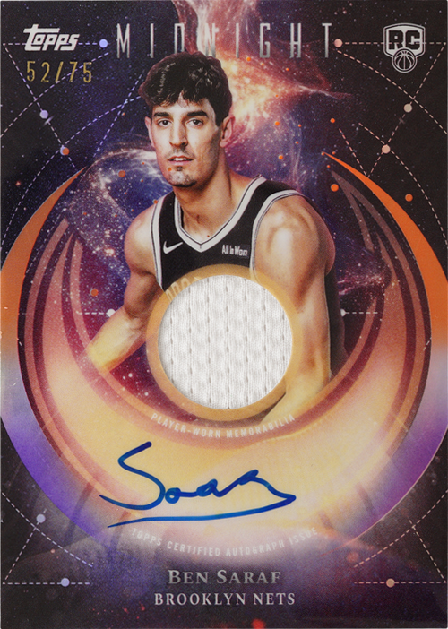 Ben Saraf trading card