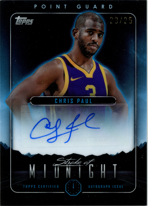 Chris Paul trading card