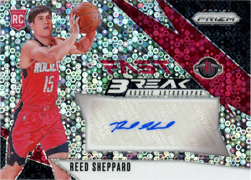 Reed Sheppard trading card