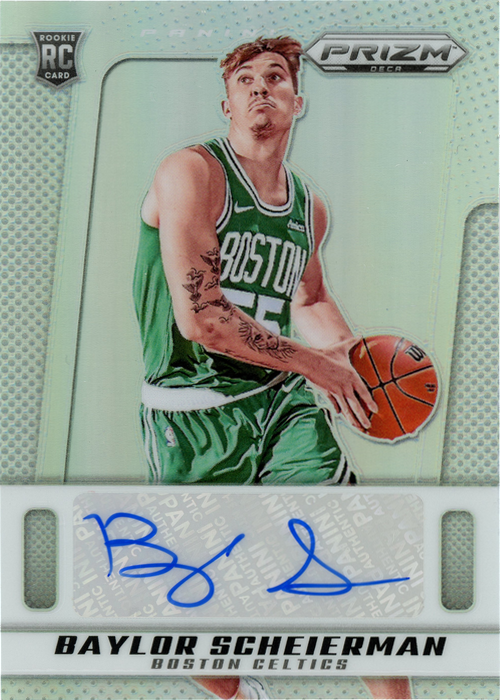 Baylor Scheierman trading card