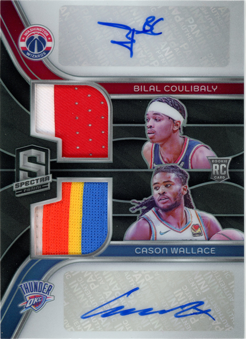 Bilal Coulibaly/Cason Wallace trading card