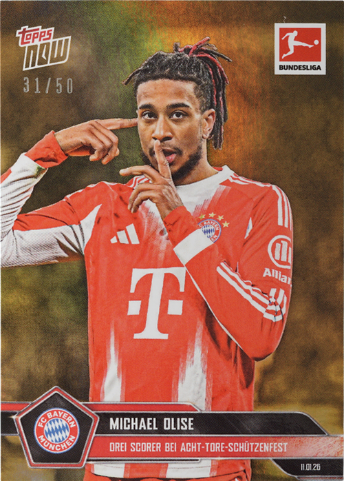 Michael Olise trading card