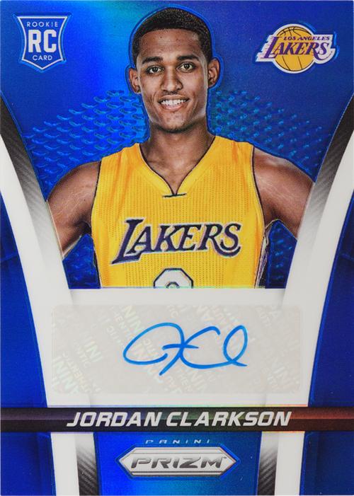Jordan Clarkson trading card