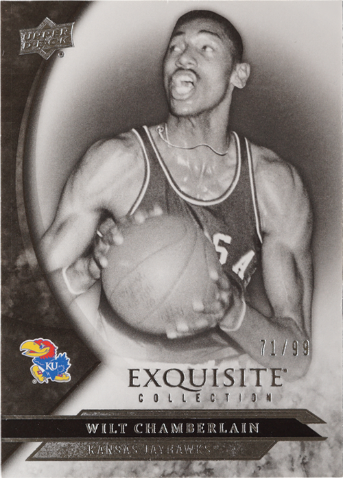 Wilt Chamberlain trading card