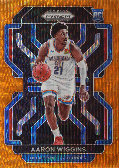 Aaron Wiggins trading card