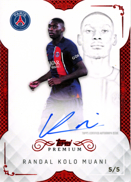 Randal Kolo Muani trading card