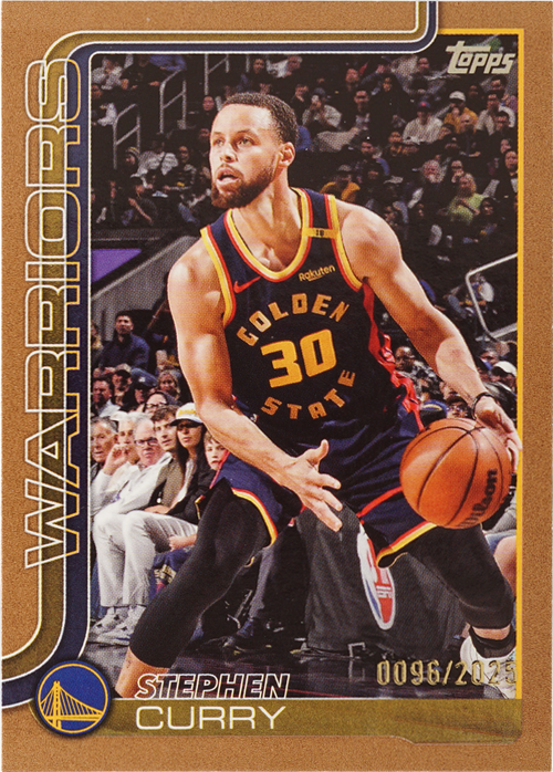 Stephen Curry trading card