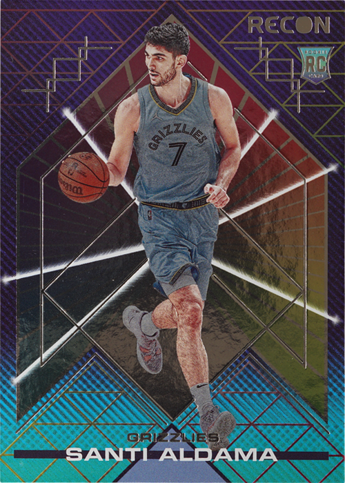 Santi Aldama trading card
