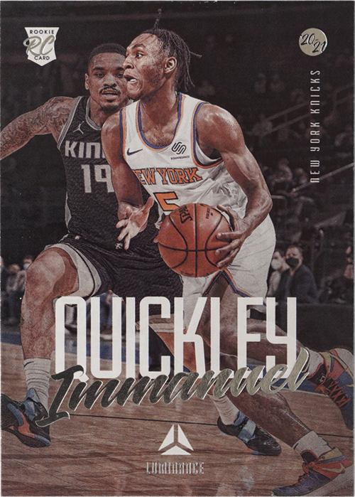 Immanuel Quickley trading card