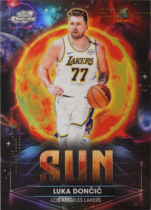 Luka Dončić trading card