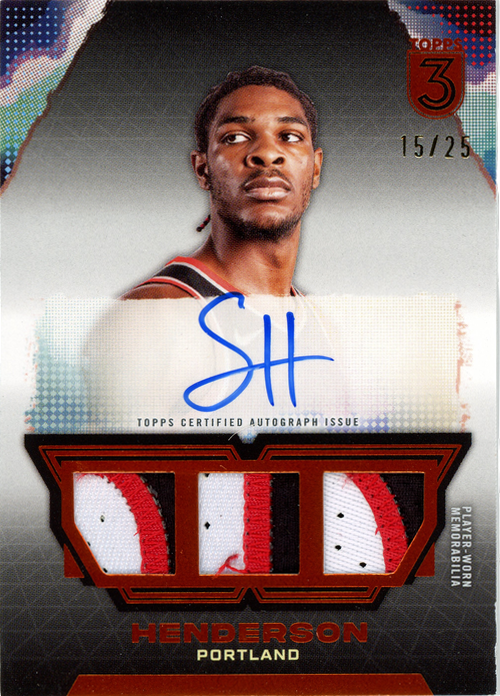 Scoot Henderson trading card