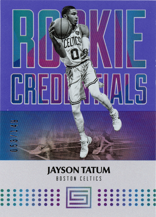 Jayson Tatum trading card