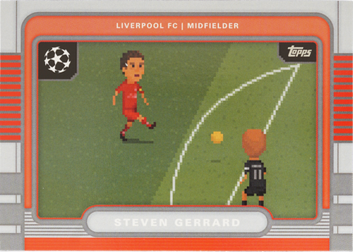 Steven Gerrard trading card
