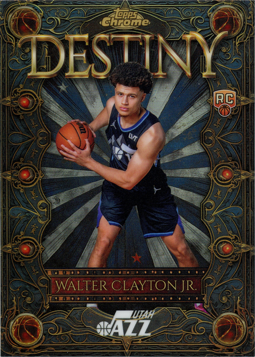 Walter Clayton Jr. trading card