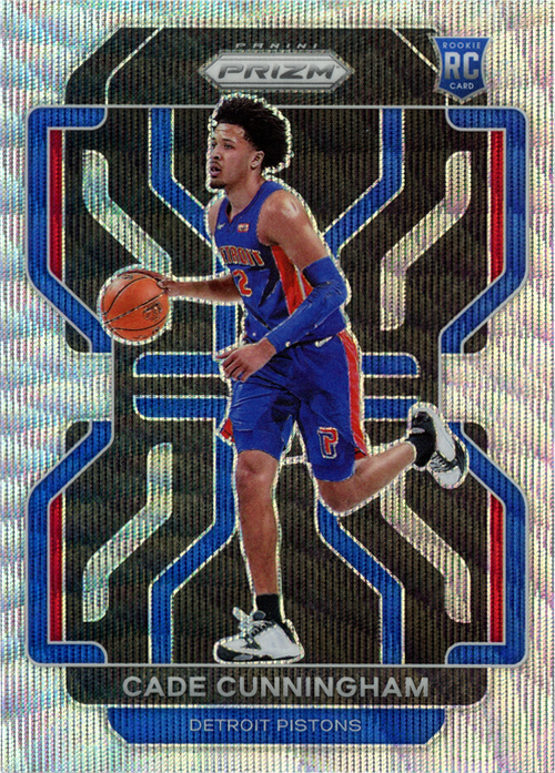 Cade Cunningham trading card