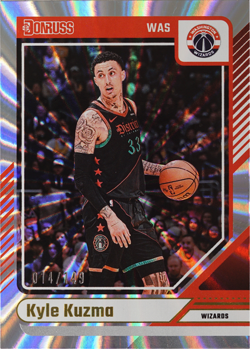 Kyle Kuzma trading card