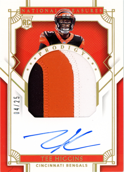 Tee Higgins trading card