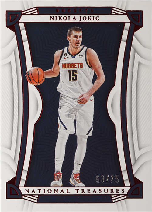 Nikola Jokic trading card
