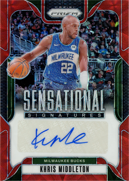 Khris Middleton trading card