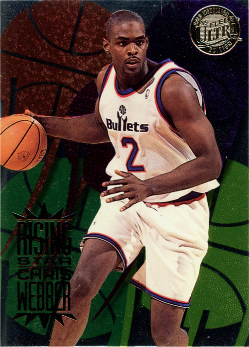 Chris Webber trading card