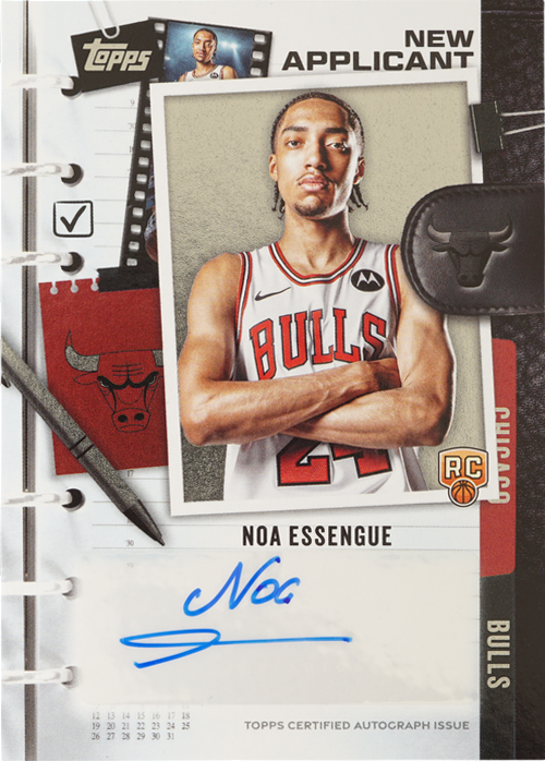 Noa Essengue trading card