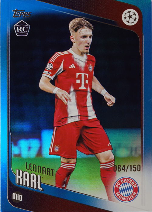 Lennart Karl trading card