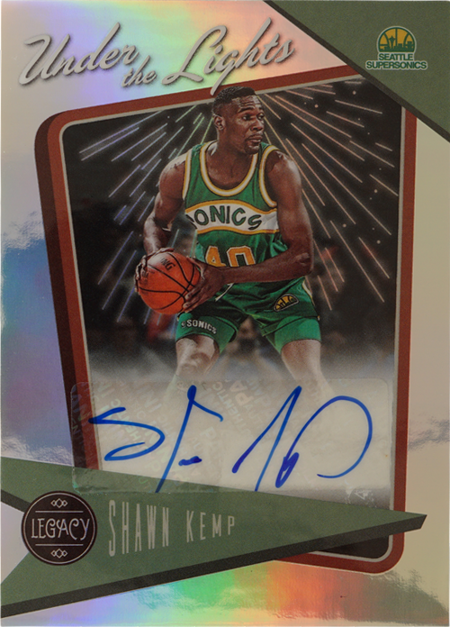 Shawn Kemp trading card