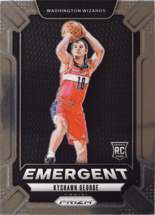 Kyshawn George trading card