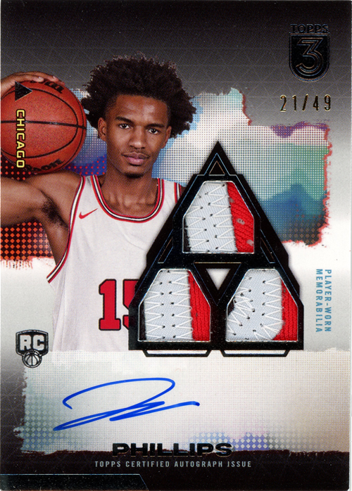Julian Phillips trading card