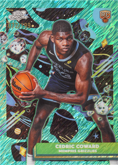 Cedric Coward trading card