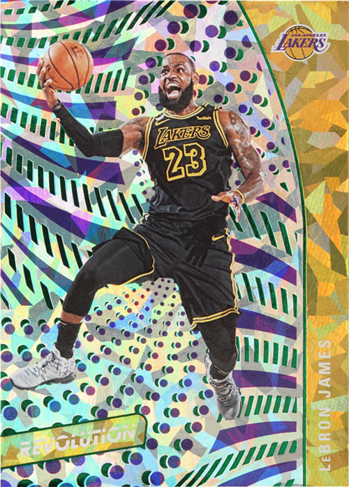 LeBron James trading card