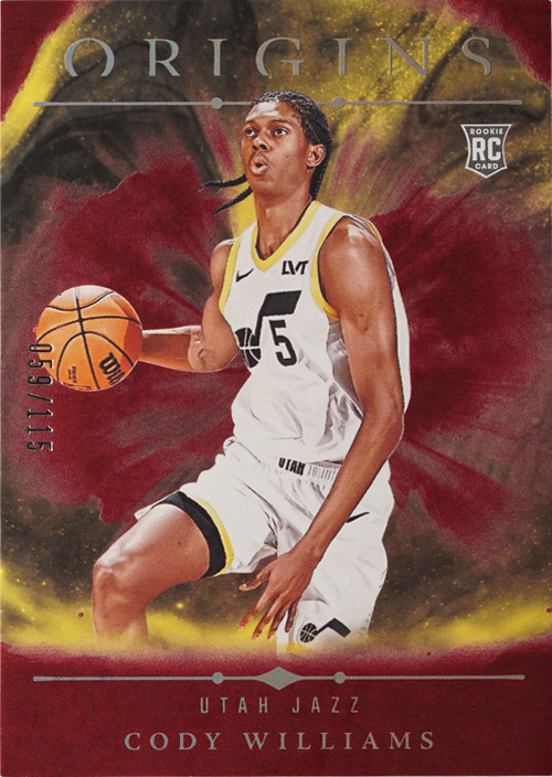 Cody Williams trading card