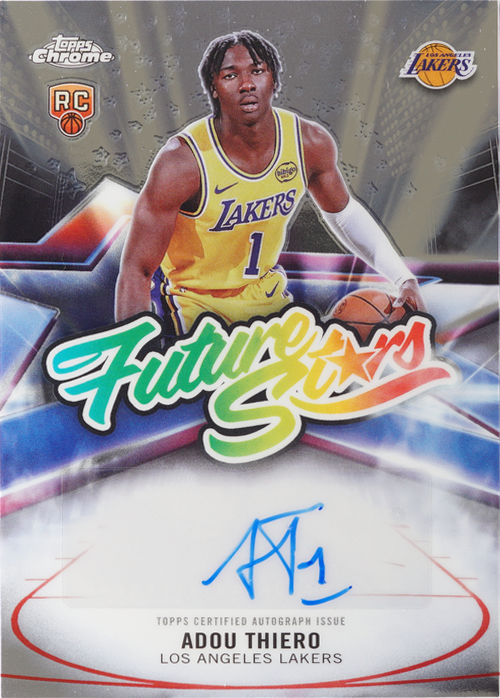 Adou Thiero trading card