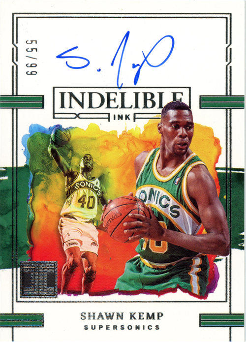 Shawn Kemp trading card