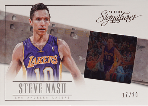 Steve Nash trading card